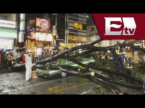 Tifón en Japón obliga a central nuclear de Fukushima verter agua radiactiva al mar