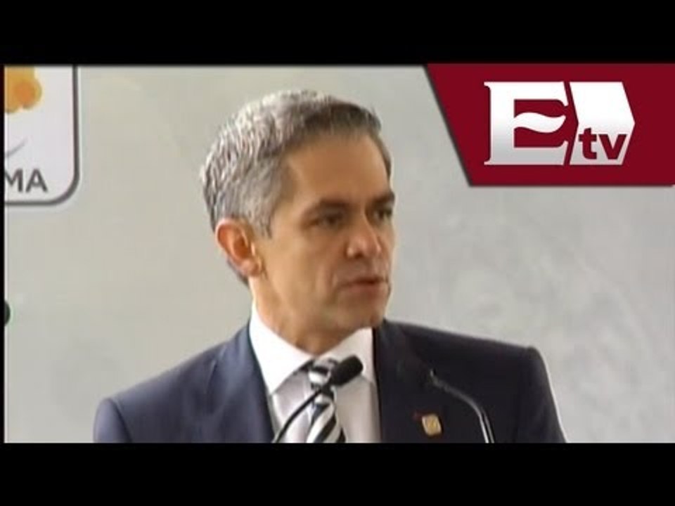 Miguel Ángel Mancera Jefe de Gobierno del DF presentará su Primer Informe de Gobierno/Nacional