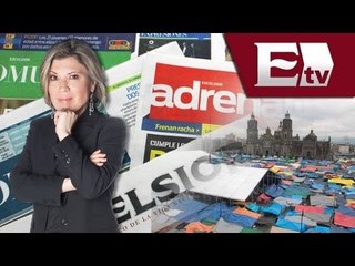 CNTE anuncia que tomará todo el DF / Duro y a las cabezas Ivonne Melgar