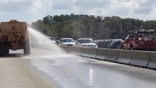 SCDOT Removes Flood Barrier from Conway Highway