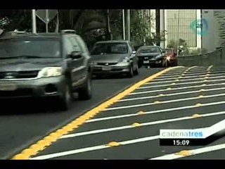 Amplían el horario de cierre de carriles en Periférico Sur