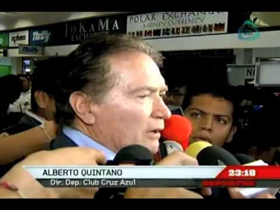 Afirma Quintano que Cruz Azul está al margen de...