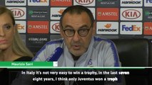 I want to win a trophy at Chelsea - Sarri