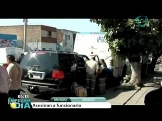 Asesinan sicarios a jefe policiaco en Guadalajara