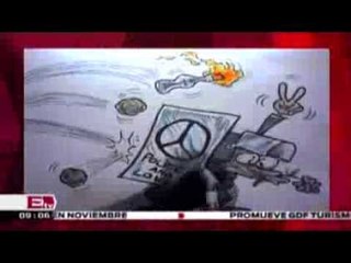 Caricatura sobre la actitud de los Granaderos en las manifestaciones / Titulares, con Atalo Mata