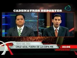 Cruz Azul fuera de la Copa MX