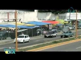 Download Video: Bloquean docentes comercios y empresas en Oaxaca