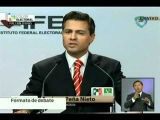 Se llegó a un acuerdo sobre el formato del segundo debate presidencial