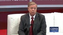 Lindsey Graham Booed for Saying 'Kavanaugh Was Treated Like Crap,' Tells Crowd 'Boo Yourself'
