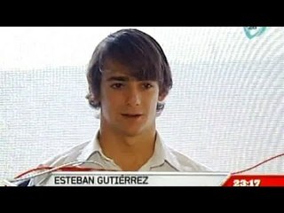Esteban Gutiérrez ya vive el sueño de la Fórmula Uno
