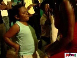 Paw-Paw(Osita Iheme) Surrounded By Booties on the Dance floor