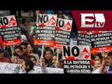 López Obrador encabeza marcha contra 'privatización' de PEMEX / Excélsior Informa con Idaly Ferrá