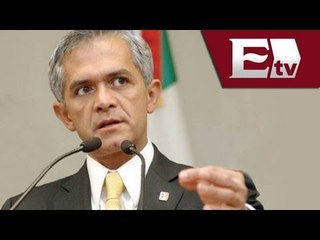 Miguel Ángel Mancera otorgo apoyos a los afectados por las lluvias en el Distrito Federal