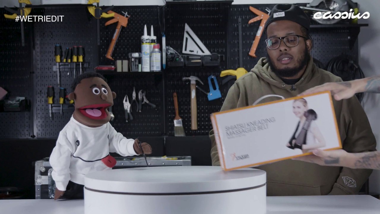 Shiatsu Kneading Massager Belt | We Tried It