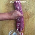 Lomo de cerdo en salsa de ciruelas