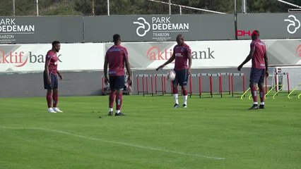 Trabzonspor'da Savunma Ağırlıklı Antrenman