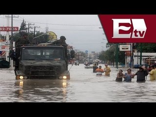 Download Video: Fuerza Aérea Mexicana lleva víveres a damnificados de Sinaloa / Titulares con Vianey Esquinca