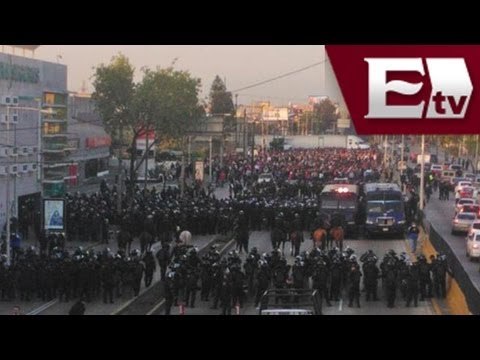 Maestros de la CNTE bloquearon el AICM durante tres horas / Nacional, con Mario Carbonell