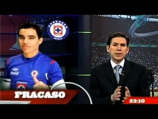 Omar Bravo reconoce su fracaso en Cruz Azul