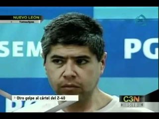 Otro golpe al cártel del Z-40
