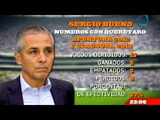 Sergio Bueno queda fuera de Querétaro; asumirá el cargo Ignacio Ambriz