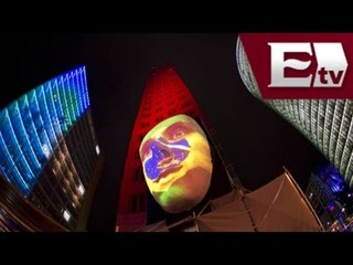 Festival anual  de luces en Berlín / global con Paola Barquet