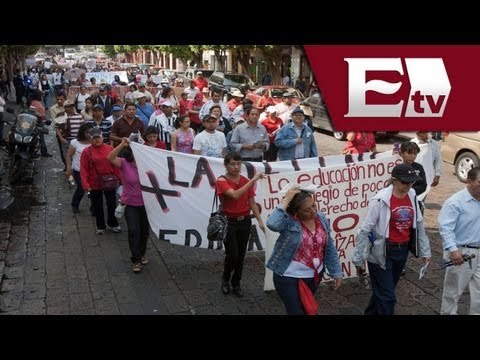 Los descuentos en salario no nos intimidan: CNTE/Todo México