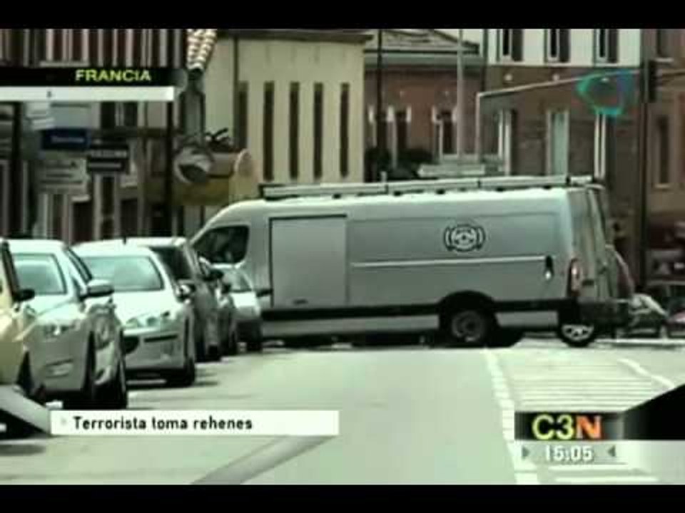 Terrorista toma rehenes en un banco de Francia