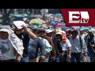 SEGOB recibe a maestros de la CNTE pero exigen ser recibidos por el presidente / Vianey Esquinca