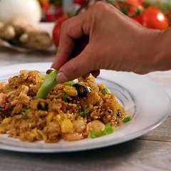 Peruvian Seafood Chaufa Rice