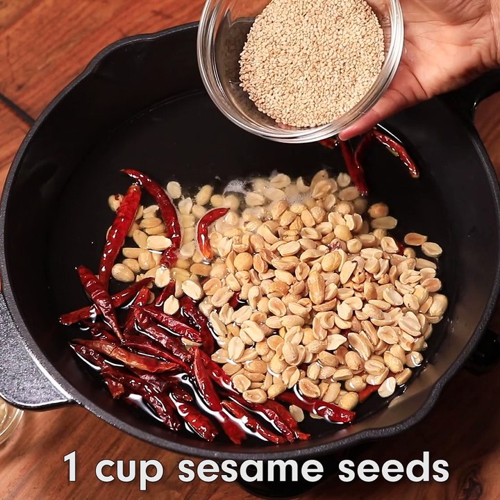 Peanut and Chile de Árbol Salsa video Dailymotion