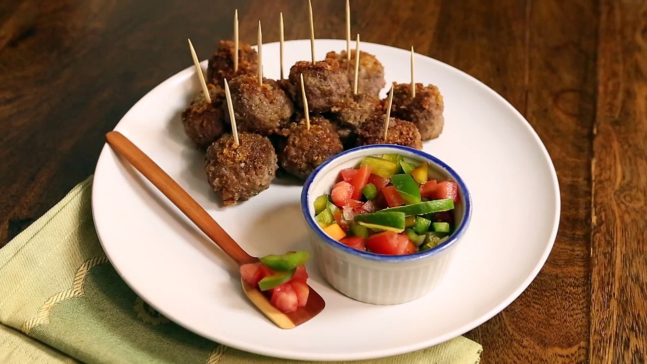 Chicharrón Meatballs