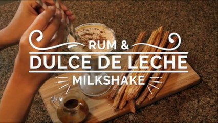 Rum & Dulce de Leche Milkshake