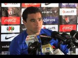 Conferencia de Omar Bravo rumbo al Querétaro vs Atlas. Cadena Tres Deportes.