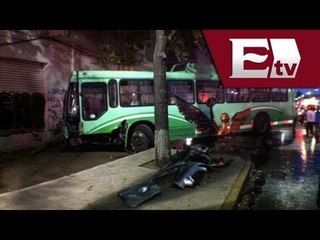 Camioneta choca contra Trolebús / Titulares de la mañana Vianey Esquinca