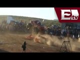 Monster truck deja sin vida a 8 personas en Chihuahua (VIDEO) /accidente aeroshow chihuahua 2013
