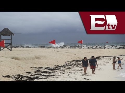 Tormenta tropical Karen deja fuerte lluvias en su paso por la Península de Yucatán /Titulares