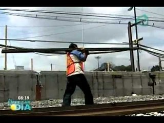 Emprenden labores de mantenimiento en la Línea A