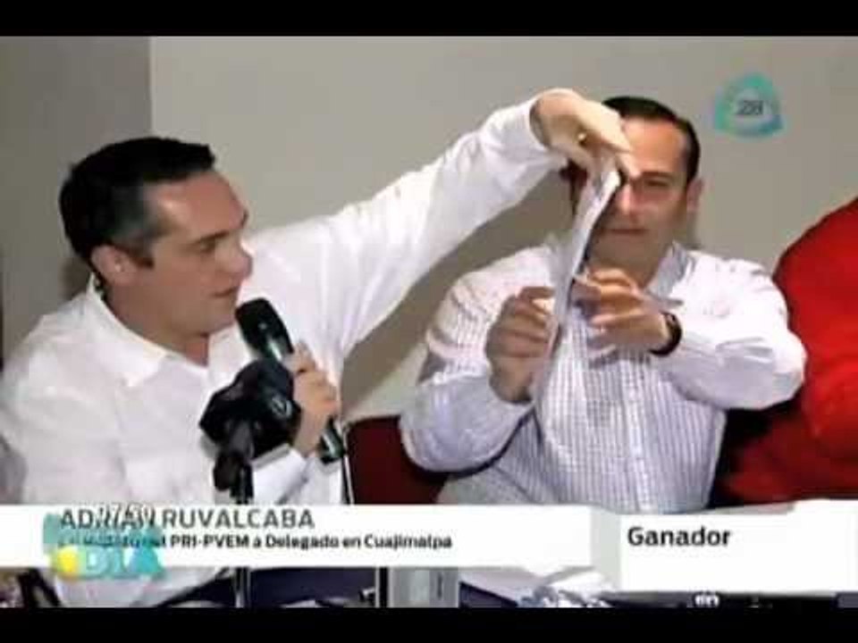Adrián Ruvalcaba se asume ganador en Cuajimalpa