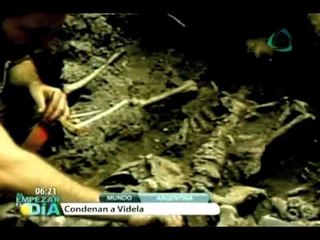 Condena Argentina a ex dictador Videla a 50 años de prisión