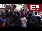 VIDEO: Enfrentamiento entre Policías y Maestros de Quintana Roo / Vianey Esquinca