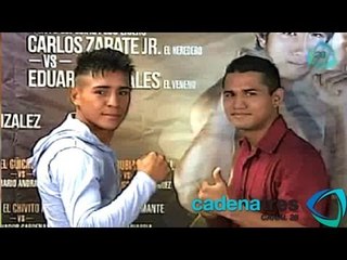 Daniel 'Coco' Hernández expone cetro del WBC; reaparece Carlos Zárate Jr.