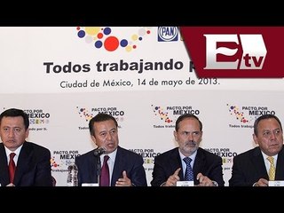 Gustavo Madero, presidente del PAN, asume la presidencia temporal del Pacto por México