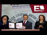 Peña Nieto anuncia iniciativa para aumentar candidaturas de mujeres