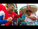 Ambiente previo al México vs. Costa Rica. Pasión en el estadio Azteca