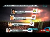 Tricolor de Salvador Reyes sufre la baja de 4 jugadores para la Copa de Oro