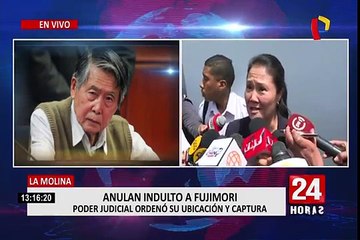 Keiko Fujimori: “Esta decisión es injusta e inhumana y será apelada”