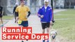 Unique Guide Dog Program Enables Visually Impaired To Run With Their Service Dogs