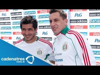Chaco Giménez y Damián Álvarez en el Tricolor