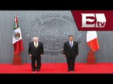 Enrique Peña Nieto recibe al presidente Irlandés en Palacio Nacional / Titulares con Vianey Esquinca